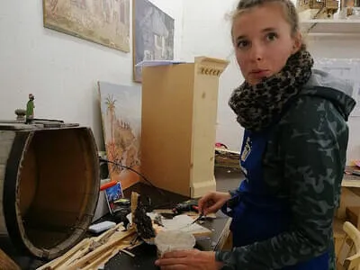 Blick in die Krippenwerkstatt 10-2023 Bild 35